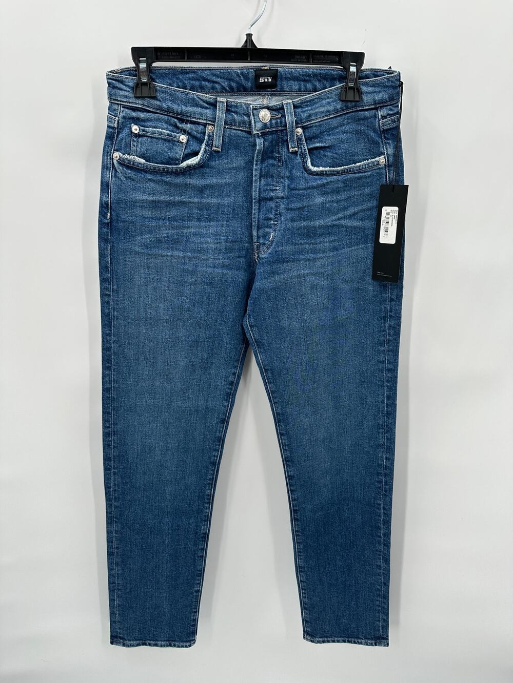 EDWIN NWT High Rise Hana Skinny Jean in Blue Horizon // 27